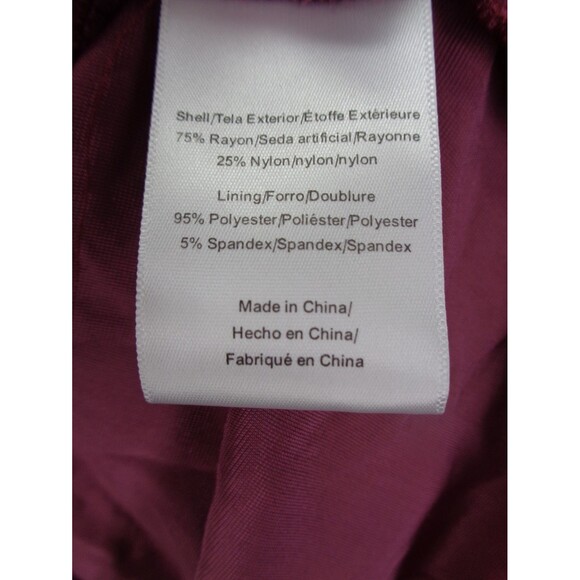 ModCloth Velvet Flutter Sleeve Top Blouse Size XL - Picture 8 of 8